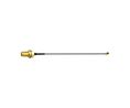 RF Cable Assembly, SMA Female Straight - U.FL Female Angled, 100mm, Black