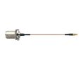 RF Cable Assembly, N Female Straight - SMA Male Straight, 100mm, Transparent