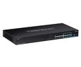 PoE-Switch, Unmanaged, 1Gbps, 440W, RJ45-Anschlüsse 16, PoE-Ports 16