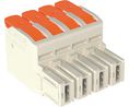 Pluggable Terminal Block, Straight, 76A, 1kV, Pitch - 10.16mm, Poles - 6, Pack of 10 pieces