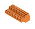3.5mm Pitch 10 Way Pluggable Terminal Block, Plug, Cable Mount, Screw Down Termination, Pack of 5 pieces