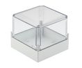 Plastic Enclosure MPC 125x125x125mm Light Grey Polycarbonate IP66 / IP67