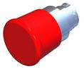 Snap Action Emergency Stop Push Button, Panel Mount, 22.5mm Cutout, IP65