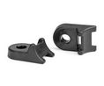 HellermannTyton Black Cable Tie Mount 13.5 mm x 24 mm x 38 mm Pack of 250 pieces