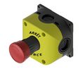 Twist Release Emergency Stop Push Button, Through Hole, 1 NC, IP65