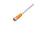 ifm electronic Female 1 way M8 to Unterminated Sensor Actuator Cable, 5 m, Gerade Leiter, 5m, IP65 / IP67 / IP68 / IP69K, Grau