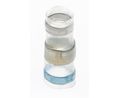 Natural Polyvinyl Fluoride Solder Sleeve 15.75mm Length 5.1 mm Cable Diameter 2.5 mm Cable Diameter, Naturel