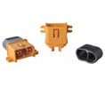 Compact Power Connector Plug, 2P, 30A, 500 V dc