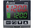 Delta Electronics DTK Panel Mount PID Temperature Controller, 48 x 48 (1/16 DIN)mm 1 Input, 2 Output Relay, 100
