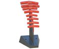 Bondhus 8 piece T Shape Metric Hex Key Set, 2 → 10mm