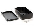 Hammond 1590Z Series Grey Aluminium Enclosure, IP68, Flanged, Grey Lid, 260 x 160 x 90mm 90x160mm