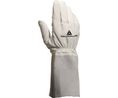 Delta Plus TIG15K Grey Leather Welding Work Gloves, Size 9, Pack of 6 Pairs