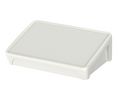 Bopla BoPad Series White ABS Desktop Enclosure, Sloped Front, 285 x 198 x 92.9mm 198x92.9mm