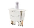 Pushbutton Switch OFF-(ON) 2NO Snap-In White