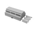 Gehäuse zur Montage auf DIN-Schiene CNMB 106x58x90mm Hellgrau Polycarbonat IP20