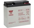 Rechargeable Battery, Lead-Acid, 12V, 17Ah, Screw Terminal, M5