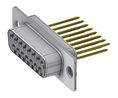 D-Sub Connector, Socket, DA-15, Wire Wrap