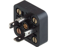 Appliance plug, Plug, 400V, 16A, Contacts - 4