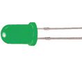 LED 565nm Green 5mm T-1 3/4 Pack of 100 pieces