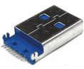 USB-Steckverbinder, Stecker, USB-A 3.0, Rechter Winkel, Positionen - 9