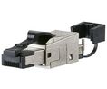 Industrial Connector, Field Plug Pro, Straight, RJ45, CAT6a