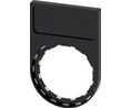 Label Holder Rectangular Black 3SU1 Series Switches, Pack of 10 pieces