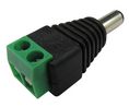 DC Power Connector, Plug, Straight, 2.1x5.5x9.5mm
