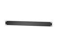 Blankpanel, 10 st, 1HE, lämplig för Easy Rack-kapslingar, Metall, Svart