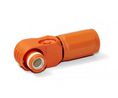 8 mm Kabelstecker, Buchse, Orange, 150A, Pole - 1