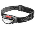 Headlamp, LED, 1x AA, 65lm, 80m, IP44, Black
