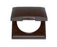 Cover Frame Matte with Protective Cover INTEGRO Flush Mount 59.5 x 59.5mm Brown