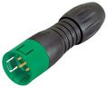 Circular Connector, 8 Contacts, Cable Mount, Miniature Connector, Socket, Male, IP67, 720 Series