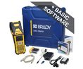 Portable Label Printer Kit, Bluetooth, USB, QWERTY, 50.8mm/s, 300 dpi