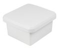 Plastic Enclosure, Watertight / IoT, 73, 145x155x80mm, White, ASA, IP68