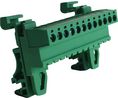 DIN Rail Mounted Pluggable Terminal Block, Right Angle, 15A, 300V, Pitch - 5mm, Poles - 12, Pack of 100 pieces