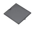 Din Rail Enclosure Cover Plate, Smoked / Caurskatāms