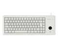 Keyboard with Built-In 500dpi Trackball, Compact, UK English, QWERTY, USB, Cable