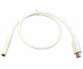 Cable, USB-C Plug - USB-C Socket, 500mm, USB 3.0, White