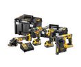 Brushless Power Tool Kit, Hammer Drill / Impact Driver / Grinder / Rotary Hammer, Keyless, 1.5 ... 13mm, Rechargeable