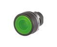 Illuminated Pushbutton Switch Actuator Momentary Function Flat Pushbutton Green IP65 EAO 46 Series
