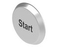 Cache pour diffuseur d'interrupteur Rond 33mm Métallique Aluminium EAO 56 Series