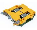 SNA Series Green/Yellow Earth Terminal Block, 6mm², Single-Level, Screw Termination