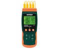 Data Logging Thermometer, 4 Inputs, -200 ... 1700°C