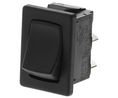 Tuimelschakelaars, 10 A, 1NO, 250V, AAN-UIT, IP66, Zwart