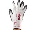 Ansell HyFlex 11-735 White Nylon Cut Resistant Work Gloves, Size 9, Polyurethane Coating
