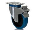 RS PRO Braked Swivel, 230 kg Capacity, 125 mm Wheel