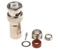 Radiall, Plug Cable Mount BNC Connector, 50Ohm, Clamp Termination, Straight Body, Straight, 50Ohm, Clamp