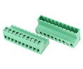 Steckbarer Klemmenblock, Gerade, 12A, 320V, Raster - 5.08mm, Pole - 10, Packung à 5 Stück