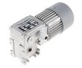 Mini Motor, 230/400 V MCWorm AC Geared Motor, 49 W, 3 Phase, 24 Pole