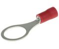 Ring Terminal, Butted Seam, Partially Insulated, 0.25 ... 1.65mm², M10, Pack of 100 pieces